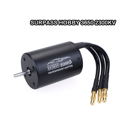 

Tailored SURPASS HOBBY 3650 2300KV Sensorless Brushless Waterproof Motor for 110 RC Car