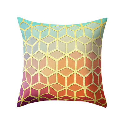 

〖Follure〗Rose Black Gold Cushion Cover Square Pillowcase Home Decoratio