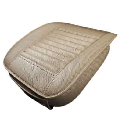 

Car Front Seat Cover Breathable PU Leather Pad Mat Chair Cushion Full Surround