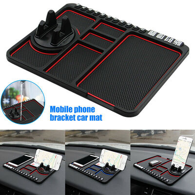 

Silicone Pad Non-slip Dashboard Mat Car Phone Holder Mount Cradle Dock Universal