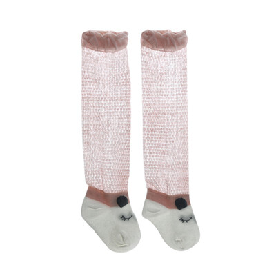 

Cute Baby Girl Boy Socks Mesh Cotton Long Socks Party Infant Children Soft Crib Leg Warmer 0-3Y Newborn Baby Anti-mosquito Socks