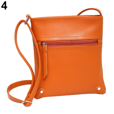

Simple Women Faux Leather Travel Daily Cross Body Shoulder Messenger Bag Gift