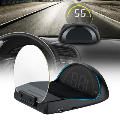 

Head-Up Display Speed Temperature Voltage Single Range Display Car HUD