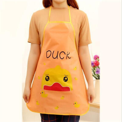 

Waterproof Anti-oil Aprons Cartoon Cute Waterproof Cooking Restaurant Kitchen Cooking Waist Bib