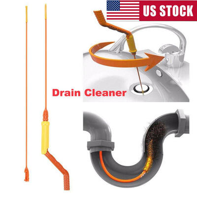 

Drain Weasel Sink Cleaner Hair Sewer Dredge Filter Removal Anti-Clog Tool CNUS