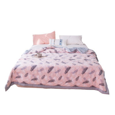 

Thin Lightweight Blankets Bedding Quilt Air Conditioner For Two People In Summer Double Summer Printed Air Conditioner