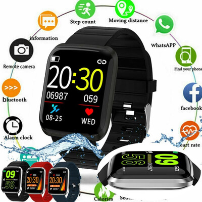 

116 PRO Smart Watch Bluetooth40 Sports Fitness Tracker for Android IOS Bracelet