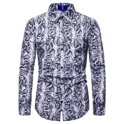 

Tailored Mens Autumn And Winter Fashion Long-sleeved Shirt Business Casual Shirt