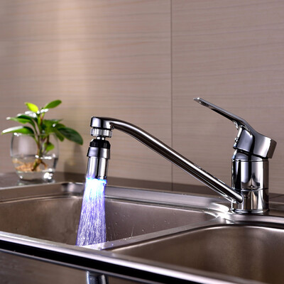 

Siaonvr Kitchen Sink 7Color Change Water Glow Water Stream Shower LED Faucet Taps Light