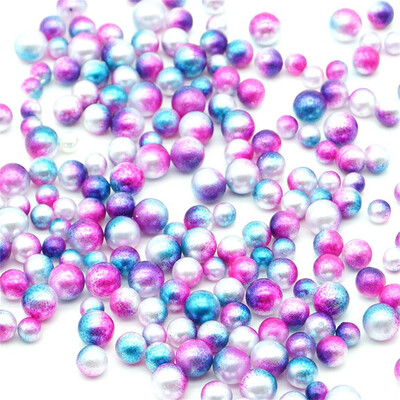 

Tailored 200PCRainbow Colorful Pearls Decorative Slime Beads DIY Craft For Crunchy Slime