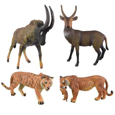 

YIWULAEducation Simulated Affican Wildlife Model Cartoon Toy Best For Kids To Learn