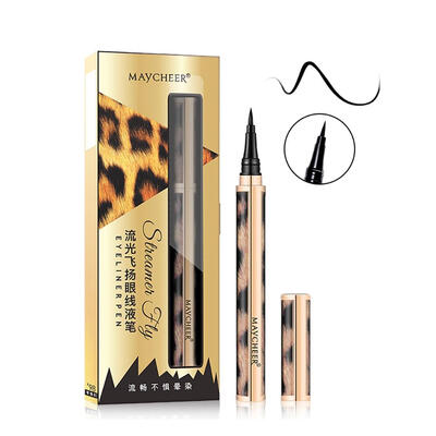

Leopard Eyeliner Smudge-proof Waterproof Easy To Color Quick Drying Liquid Eyeliner For Beginner Enhancers Cosmetics