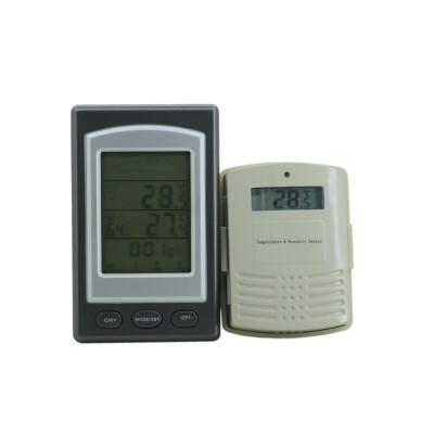 

Wireless Weather Station InOutdoor Forecast Temperature Humidity Meter Alarm Thermometer Hygrometer