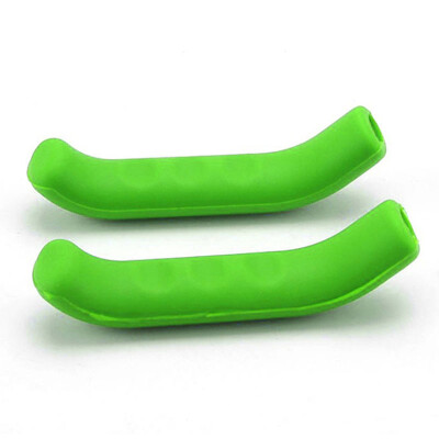 

2pcs Mountain Bike Bicycle Handlebar Grip Brake Lever Covers Silicone Protectors