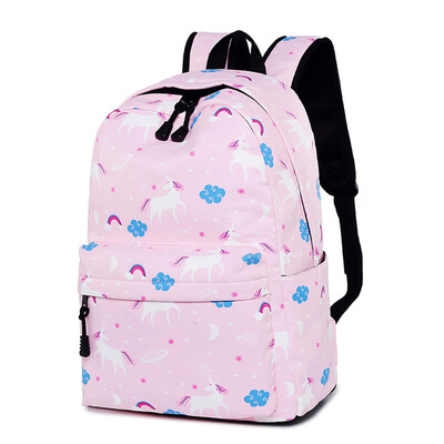 

Travel Bagpack Cute Girl Backpack Cartoon Unicorn School Bag