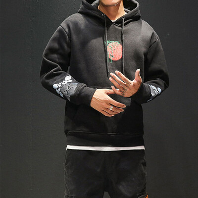 

Toponeto Mens New Style Casual Fashion Patchwork Hoodie Long Sleeves Sweatershirt Tops