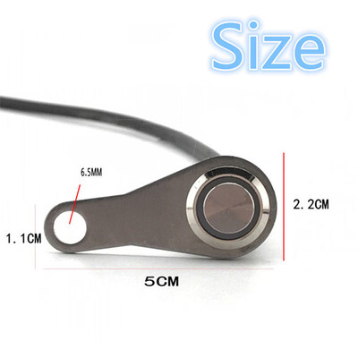

LED Motorcycle Switch ONOFF Handlebar Mount Push Button for Work Light 12V