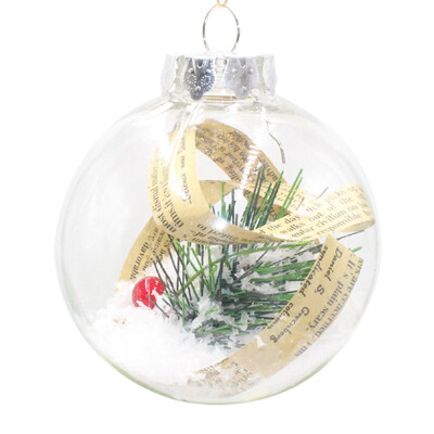 

〖Follure〗Christmas Tree Pendant Hanging Home Ornament Christmas Decoration Ball