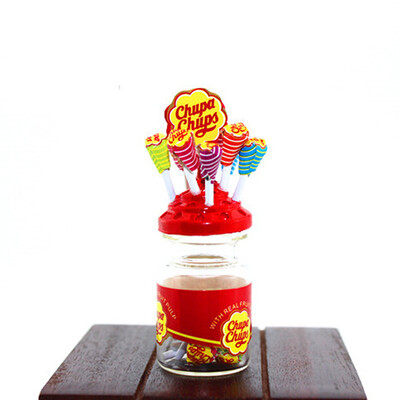

YIWULAMiniature Colorful Lollipop 112 Mini Dollhouse Lollipop House Mini Lollipop