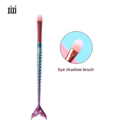

Hot Professional Diamond Fish Single-Headed Brushes Portable Mini Eye Makeup Brushes maquiagem