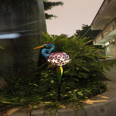 

〖Follure〗LED Garden Lights Solar Night Lights Bird Shape Solar-Powered Lawn Lamp