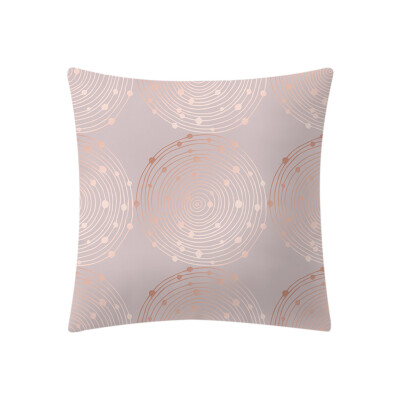 

〖Follure〗Rose Gold Pink Cushion Cover Square Pillowcase Home Decoratio