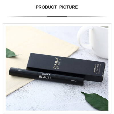 

Professional Makeup Double Head Black Mascara Eyelashes Thick Eyelashes Mascara Waterproof Quick Dry Eyes Make Up Cosmetic