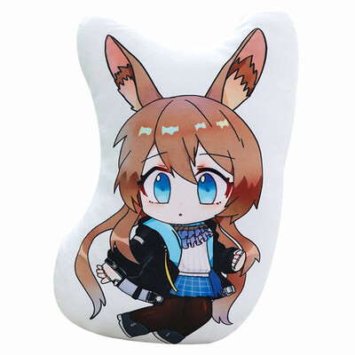 

Arknights Throw Pillow 18 inch Japanese Anime FGO Plush Toy Doll for Home Sofa Decor