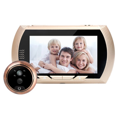 

Smart Wireless WIFI Visual Doorbell Remote Network Mobile Phone Motion Detection Large View Angle Doorbell