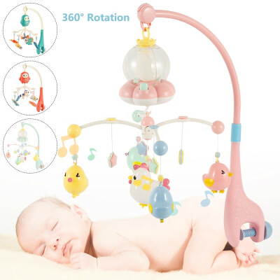 

360° Rotation Baby Bedside Bell Bed Music Rotating Baby Rattle Bed Bell Children Infants Toy