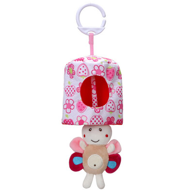 

Tailored Baby Infant Rattles Plush Cute Animal Hanging Play Soft Bed Toy