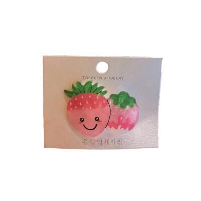 

1Pcs Girls Hair Clips Cute Cartoon Fruit Design Hair Pin Children Hairpin Princess Hair Accessories