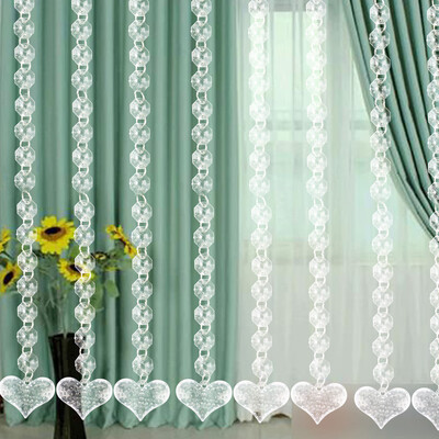 

Gobestart DIY Wedding Decor Diamond Curtain Acrylic Crystal Beaded Curtain