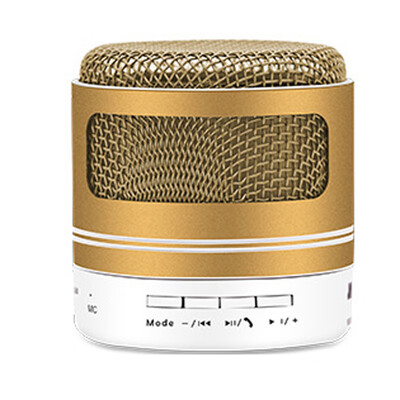 

wirelesss C8 LED glowing receiver Hands-free Music Player metal Bluetooth speaker For iPhone xiaomi Oppo&PC