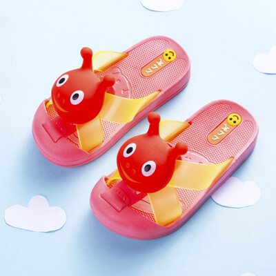 

Boy Girl Cartoon Cat Shoes Summer Toddler Sandals Animal Kid Indoor Baby Flip Flops PVC Kawaii Infant Soft Beach Casual Slippers