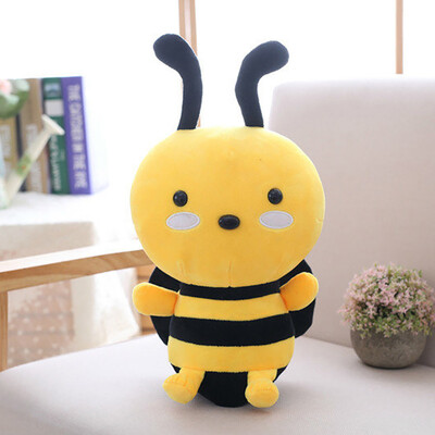 

Siaonvr Lovely Soft Little Bee Animal Doll Stuffed Plush Toy Home Party Wedding Kid Gift