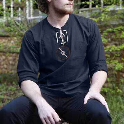 

Tailored Mens Loose Casual Daily Solid Color Long-sleeved Imitation Cotton Linen Shirt