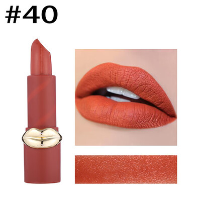

MISS ROSE Lip Shape Lipstick Matte Lipstick 12 colors Good Coloring Paste Skin Easy to Color Lipstick Lip Makeup