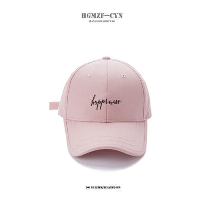 

Hat female spring&summer new fashion baseball cap male couples Korean version of Joker letter embroidery hip hop Cap tide