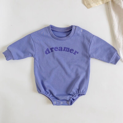 

new born baby clothes Autumn Winter Infant Baby Girls Boys Romper Long Sleeve Letter Rompers Toddler Bodysuit Jumpsuit