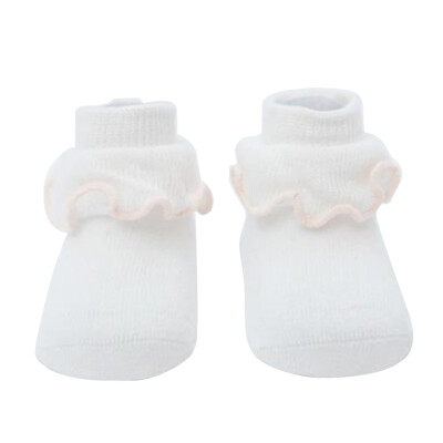 

New Spring And Autumn Lace Baby Socks Newborn Socks Suitable for 1-3 Years Old