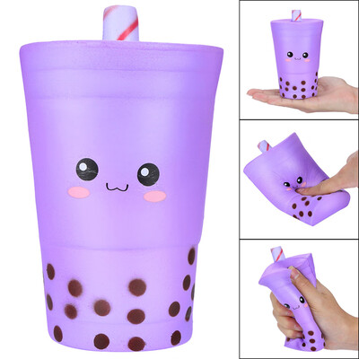

〖Follure〗Jumbo Squishies Cute Milk Cups Cream Scented Squishies Slow Rising Charm Toy