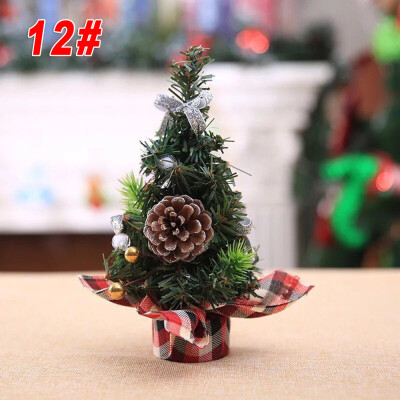 

1pcs Desk Table Top Mini Christmas Xmas Tree Small Party Ornaments Decorations