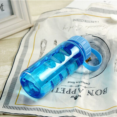 

Watertight Plastic Space Bottle Capacity 400ML Food Grade Readily Water Cup High Temperature Resistance