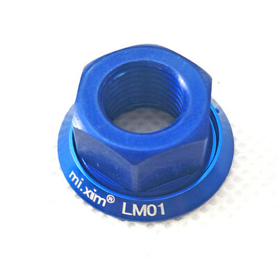 

Track Wheel Nuts Bicycle M1015 Axle Screw Aluminum Alloy For Bike Hub 4 Colors