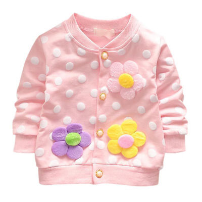 

2019 New Baby cotton Tops autumn Winter Small children round necked strawberry hedging Kids long sleeves hot sale