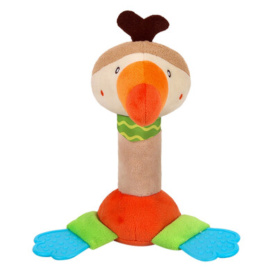 

Tailored Animals Hand Bells Musical Baby Soft Toys Developmental Rattle Bed Kids Grip Toy
