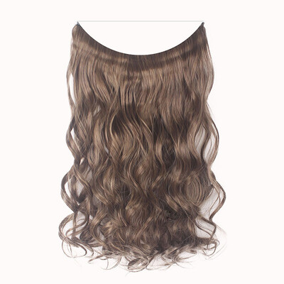 

Gobestart Fashion Thick Clip in Hair extensions Straight Curls Full Head Hairpiece Clip