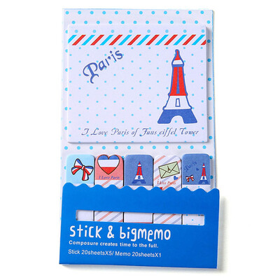 

Bookmark Memo It Practical Pc Simple Fashion Flag Notes New Sticky Pad