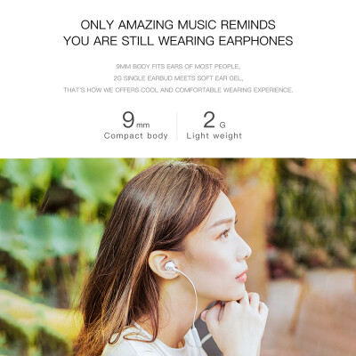 

QCY L1 Magnetic Bluetooth Headphones Wireless Earphones Sports IPX4 Headphone Neckband Headset with MicWhite